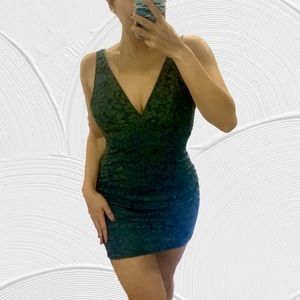 Topshop lace mini dress